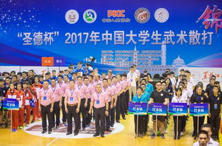 中国哈尔滨 2017年中国大学生武术散打锦标赛 隆重开幕