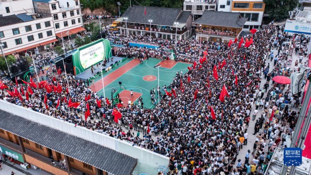 全国和美乡村篮球大赛贵州揭幕